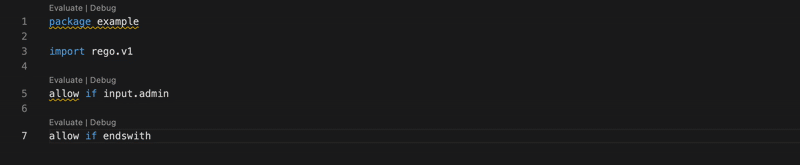 Animation showing suggestions for function arguments